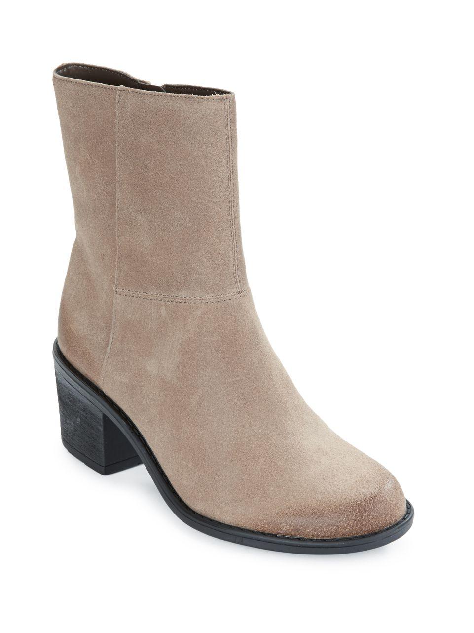 Easy spirit Ilsa Suede Ankle Boots in Brown Lyst